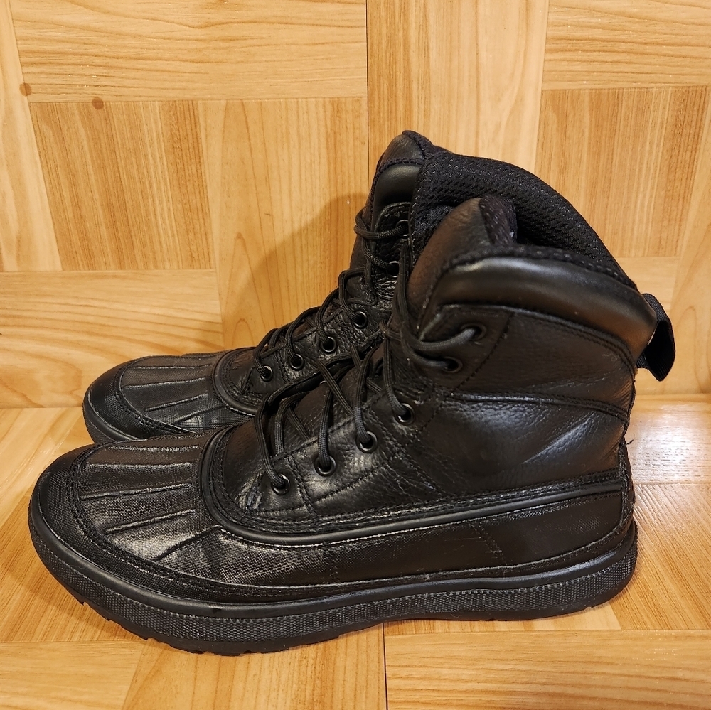 Nike ACG Woodside 1 Black High Top Boots Men's Size 8 (Women's 9.5) - Picture 1 of 7